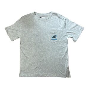 NFL Carolina Panthers Women's Short Sleeve Gray Football T-Shirt XL